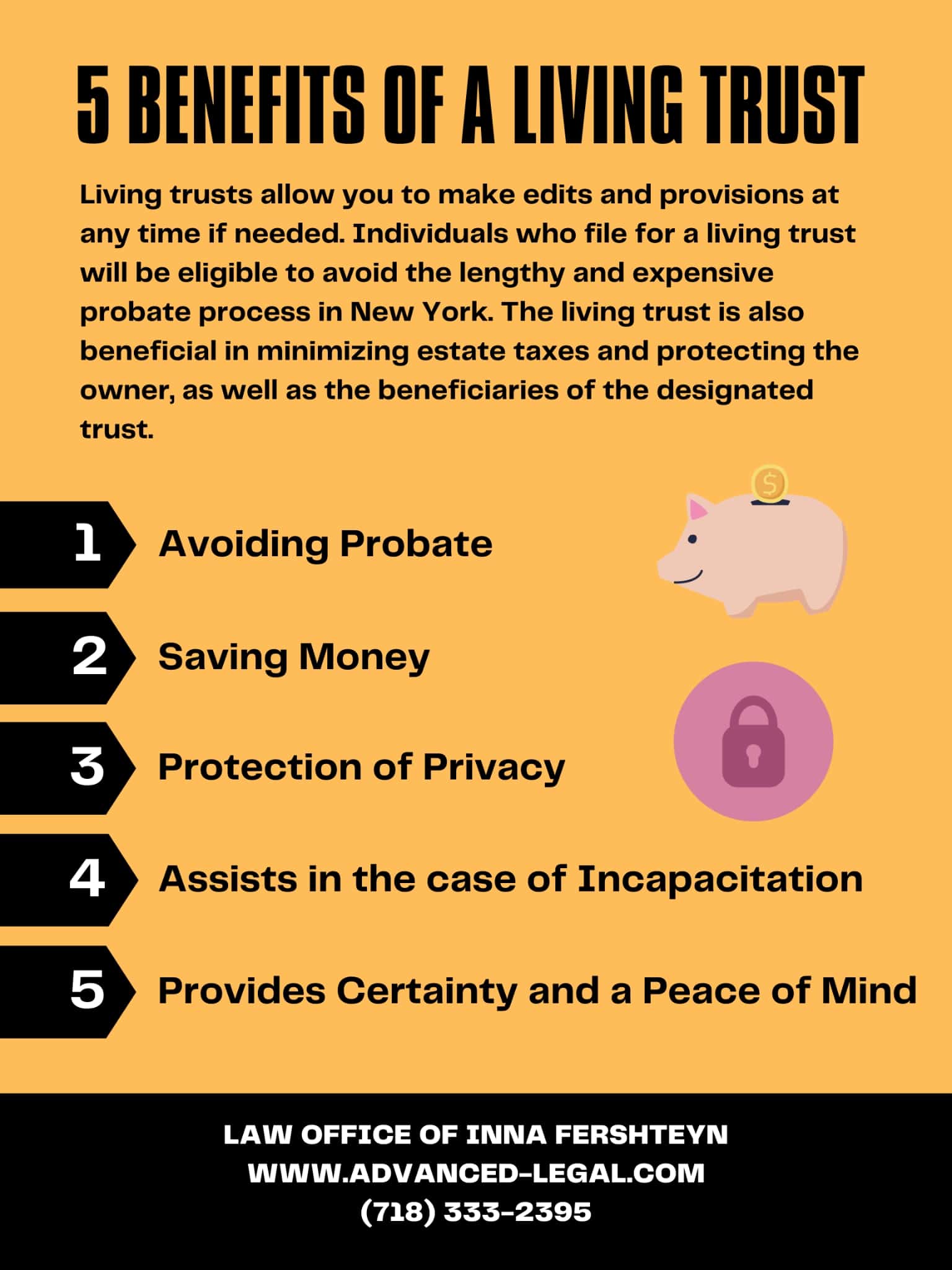 5 Benefits of a Living Trust